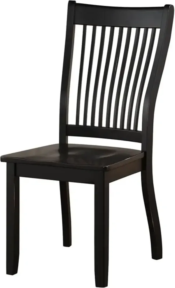 Renske Side Chair (Set of 2) In Black