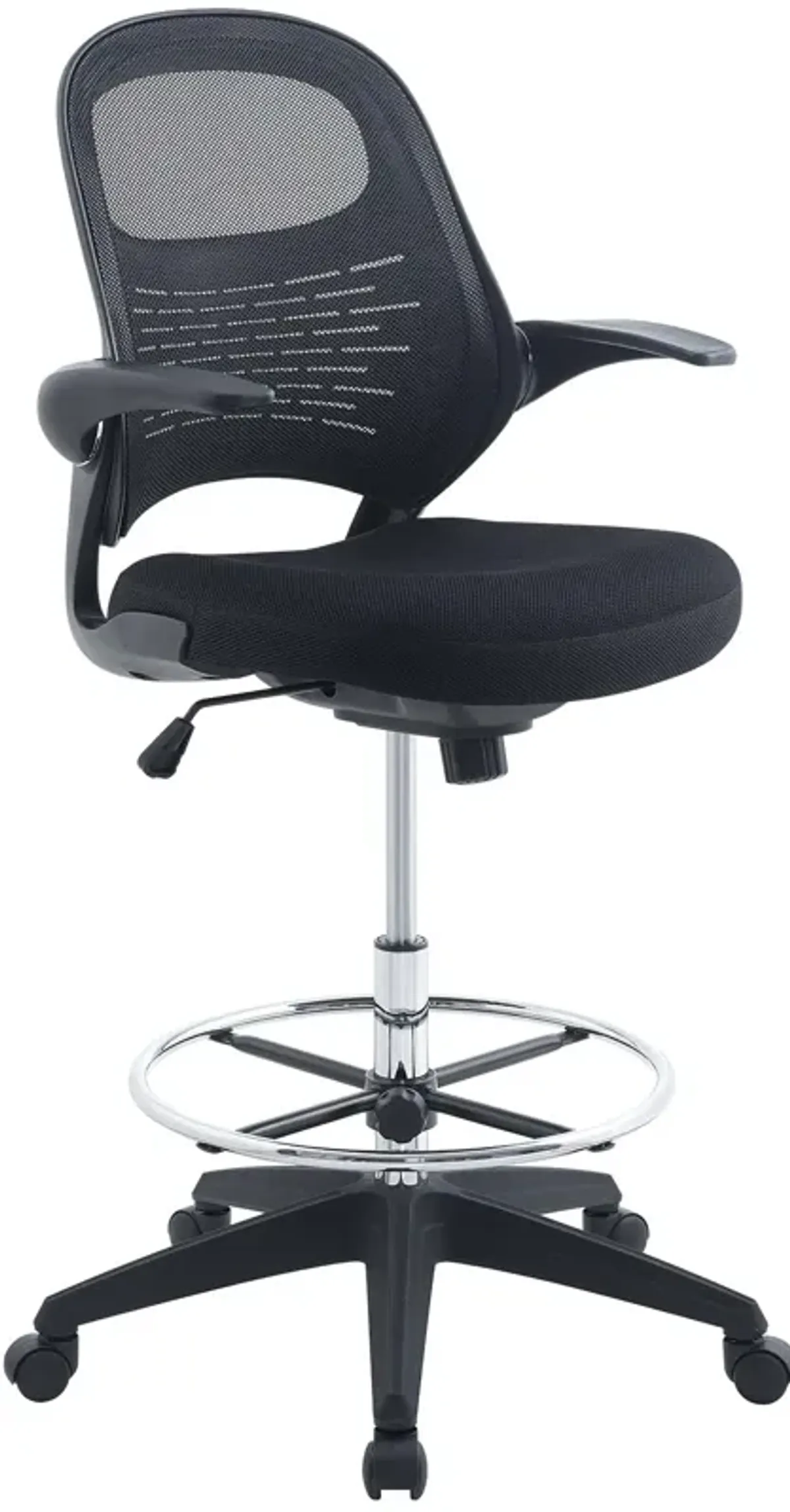 Modway Furniture - Stealth Drafting Chair Black