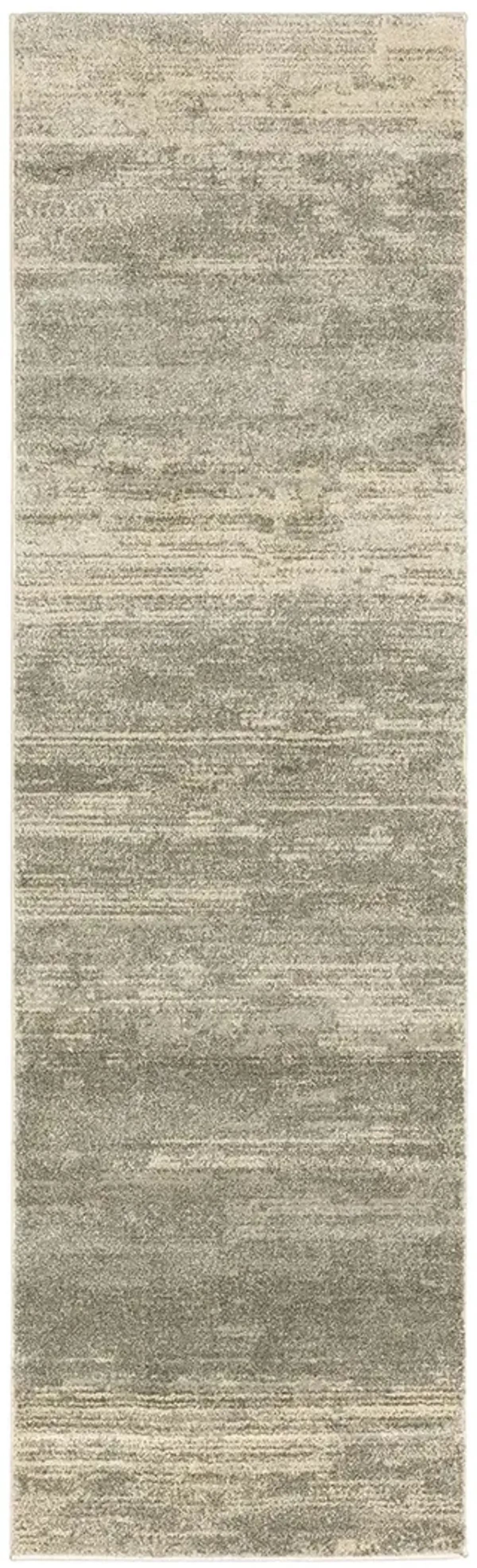 Astor 2'3" x 7'6" Grey Rug