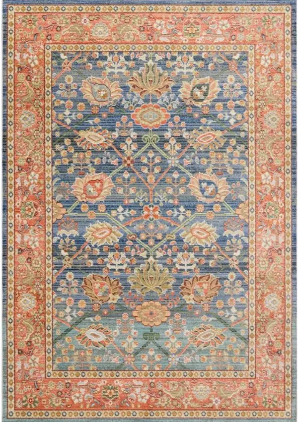 Alba Modern Faded Peshawar Area Rug