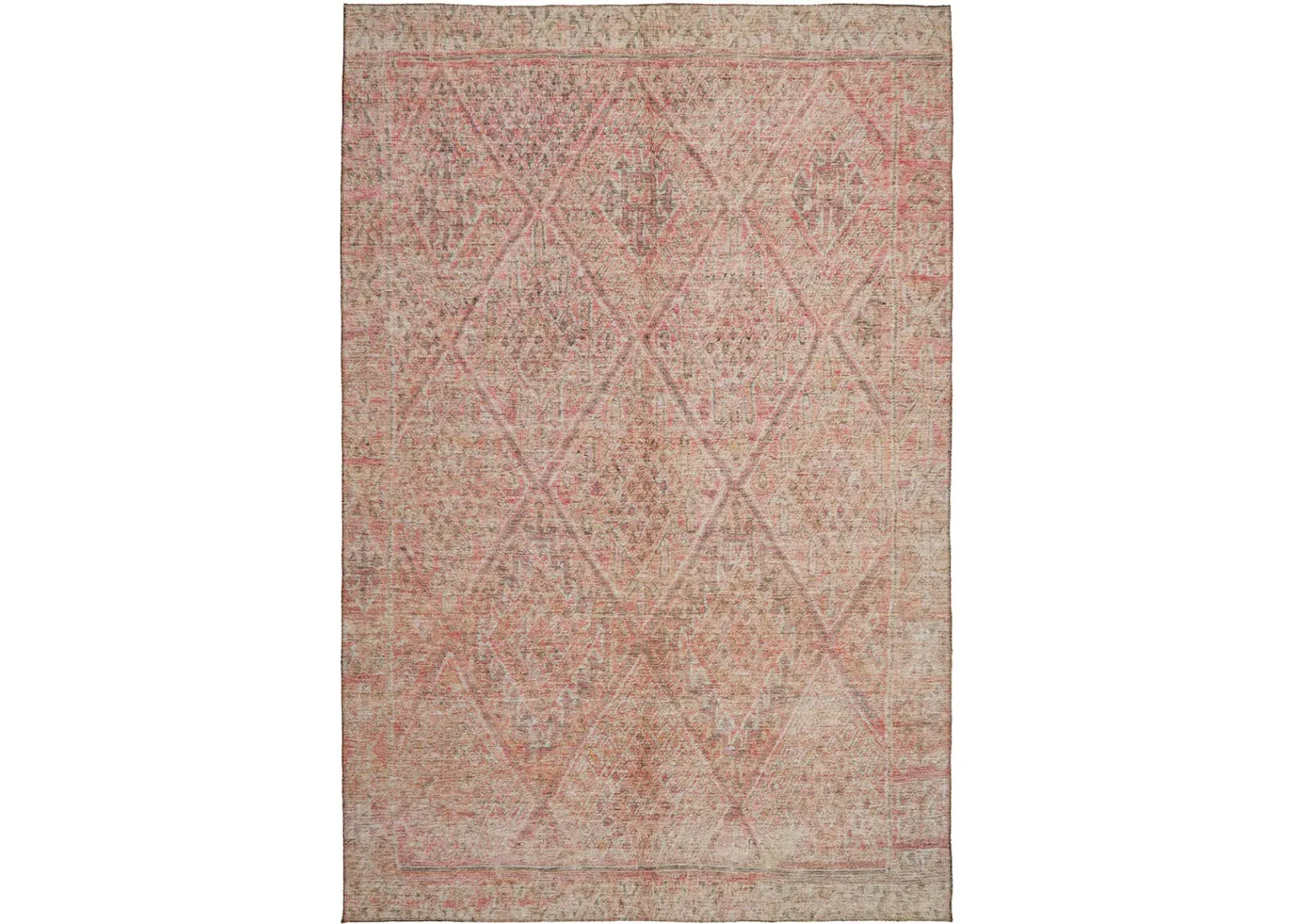 Karaj KJ10 Pink 3' x 5' Rug