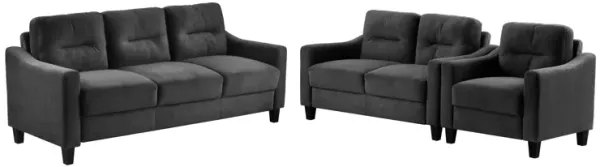 Merax Modern Velvet Chair Sofa Set