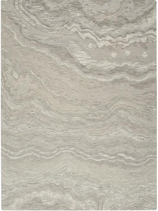 Graceful GRU01 Gray 7'9" x 9'9" Rug