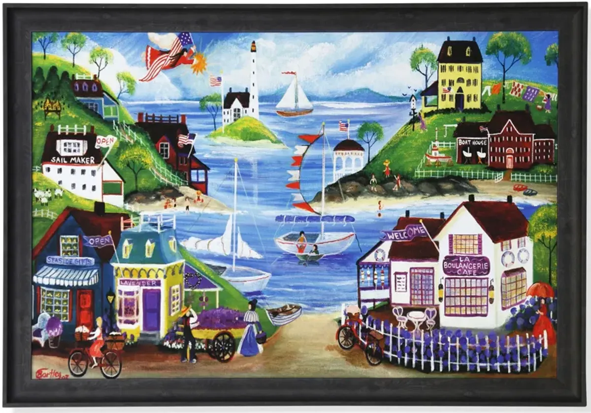 Framed Print Under Glass