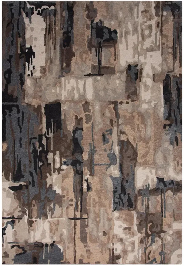 Kinetic KIN533 Brown 8'9"X11'9" Rug
