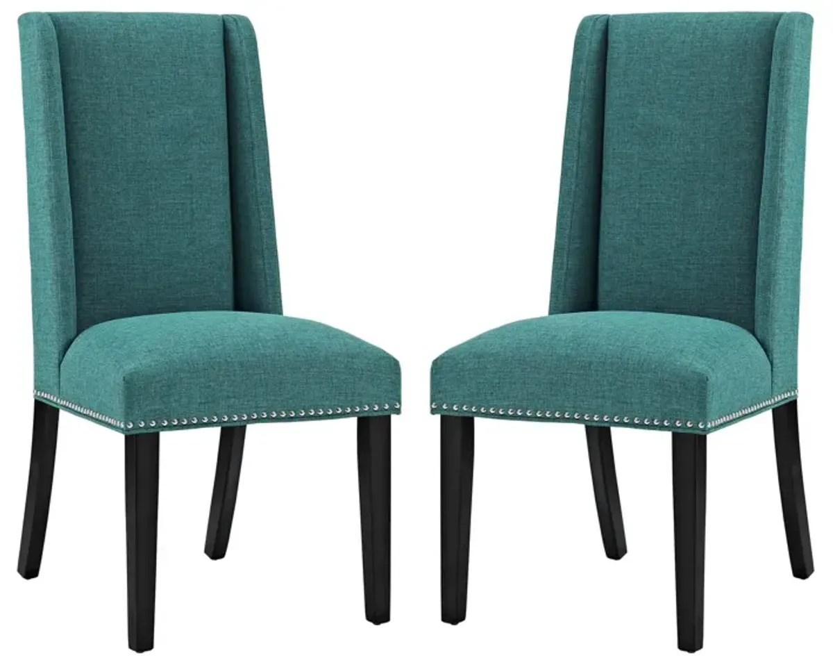 Baron Dining Chair Fabric Set of 2