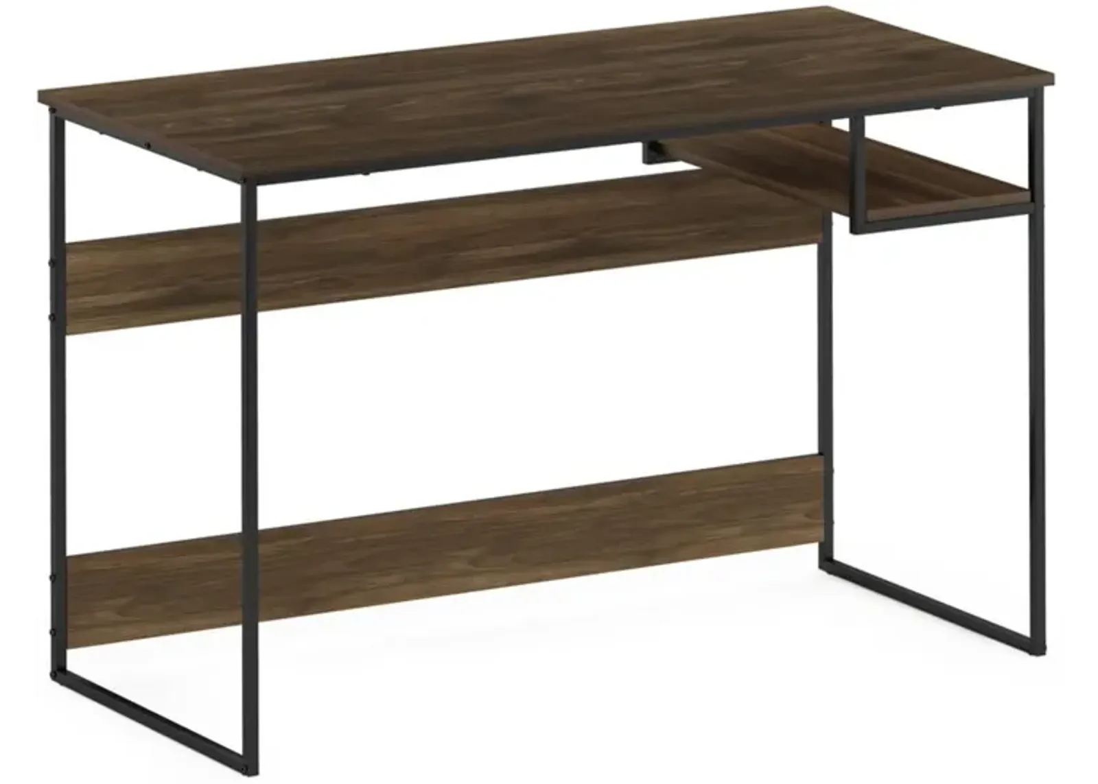 Furinno Furinno Moretti Modern Lifestyle Study Desk, 45, Columbia Walnut