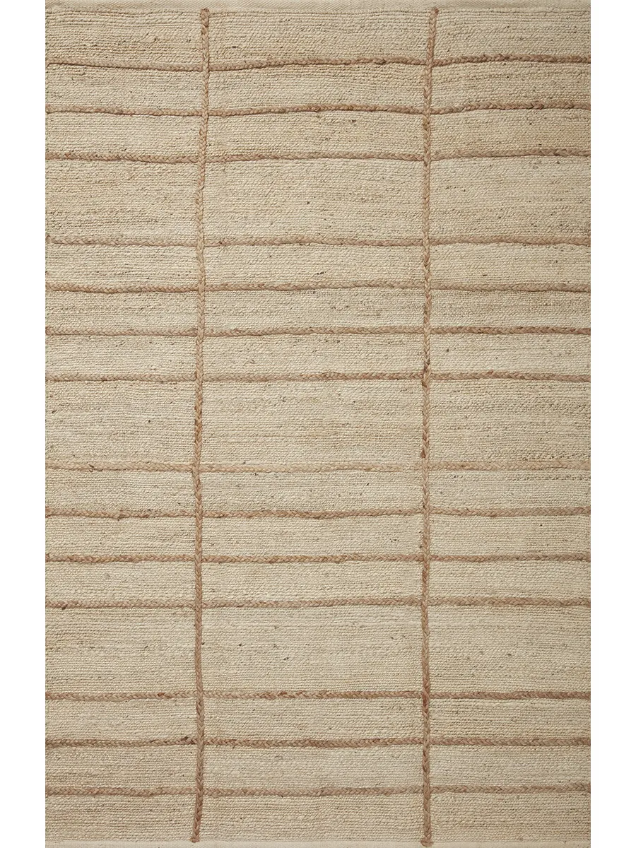 Bodhi BOD04 Ivory/Natural 3'6" x 5'6" Rug