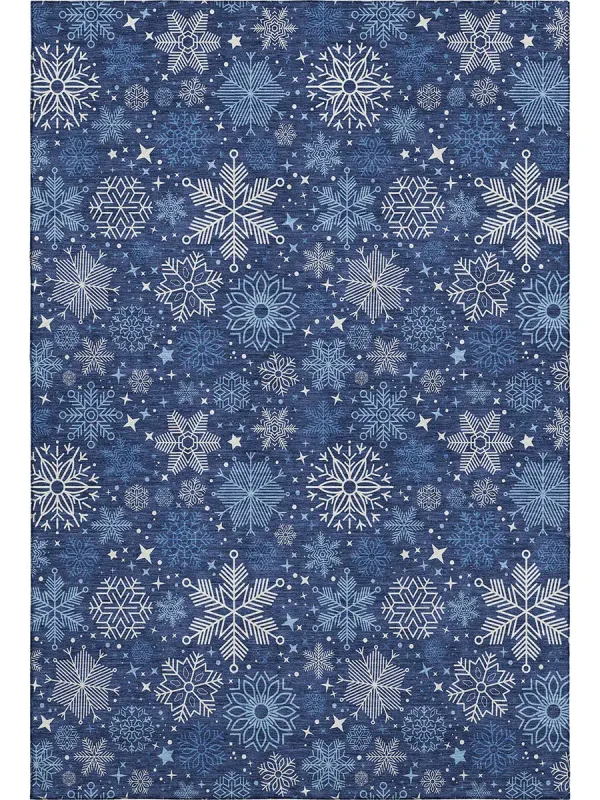 Merry & Bright MY25 Navy 5' x 7'6" Rug