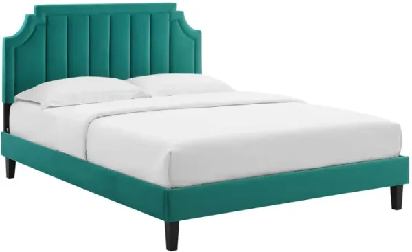 Modway - Sienna Performance Velvet Twin Platform Bed