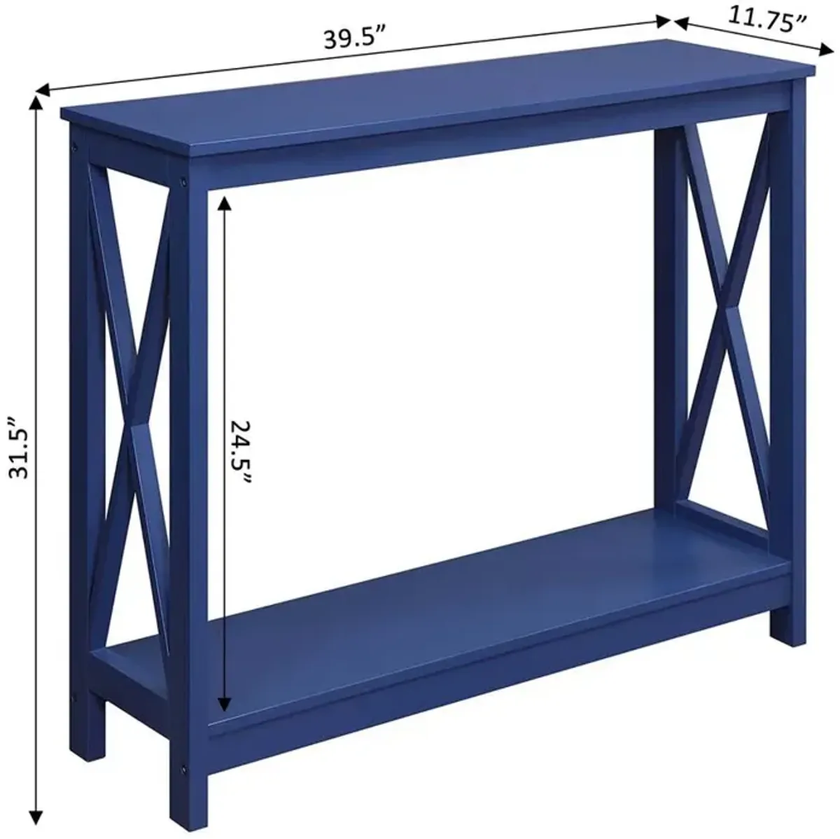 Convience Concept, Inc. Oxford Console Table with Shelf