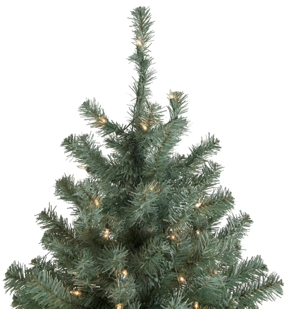 7.5' Pre-Lit Colorado Blue Spruce Artificial Christmas Tree  Clear Lights