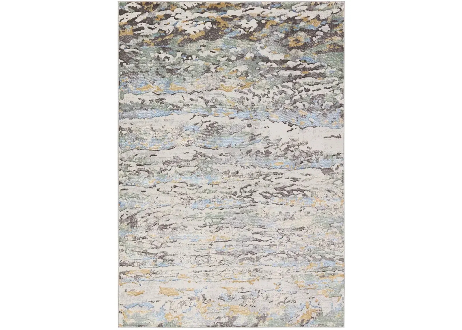 Melo Etosha Blue 2'6" x 10' Runner Rug