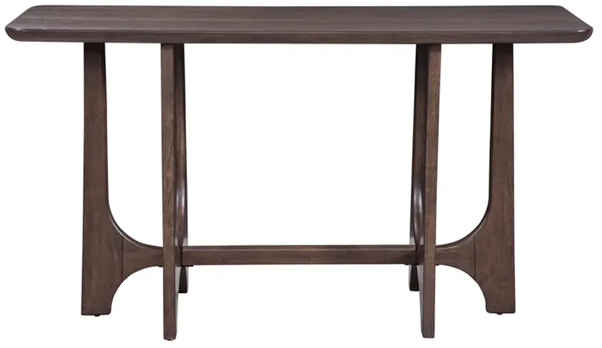 Dunnigan Brown Console Table