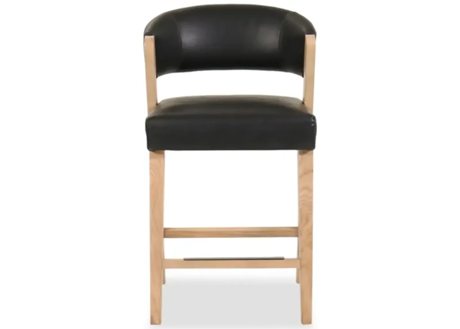 Wax Black Barstool