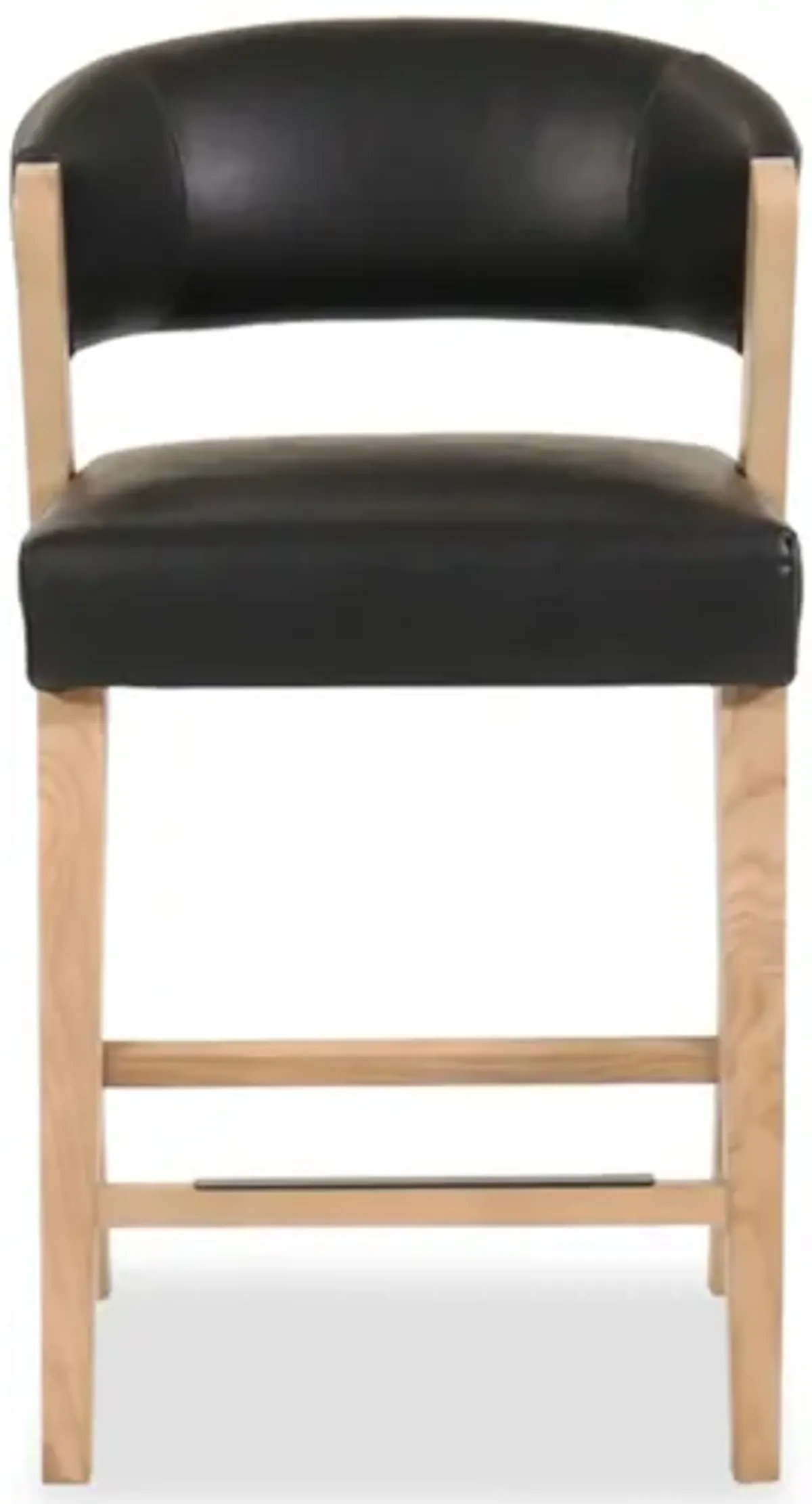 Wax Black Barstool