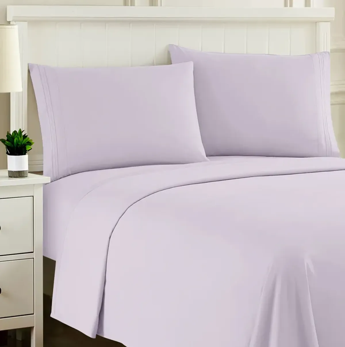 5 Piece Sheet Set, Ultra Soft 1800 Series Collection - Split King, Royal Blue