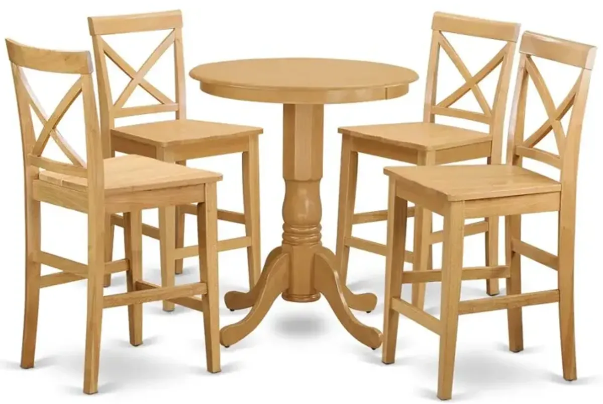 5 PC counter height set - counter height Table and 4 Dining Chairs.