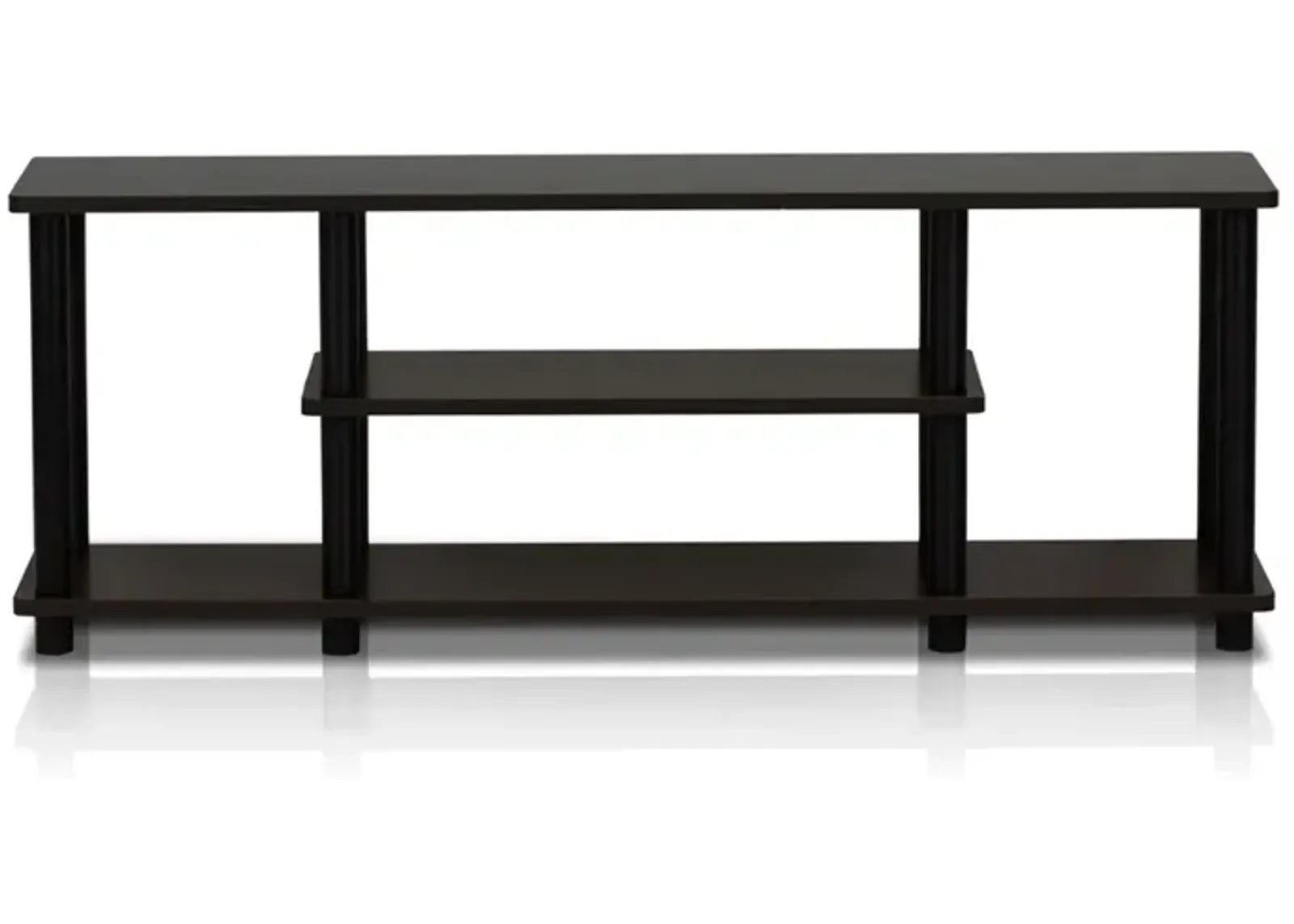 Turn-N-Tube No Tools 3D 3-Tier Entertainment TV Stands