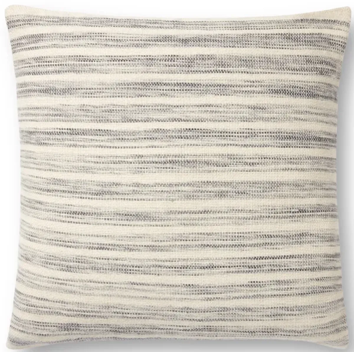 Marielle PAL0028 Ivory/Stone 22''x22'' Polyester Pillow by Amber Lewis x Loloi