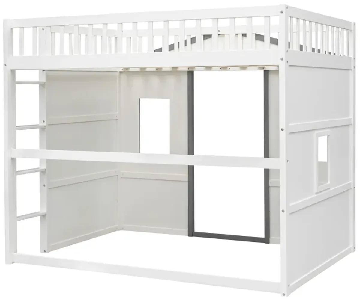 Merax House Loft Bed with Ladder