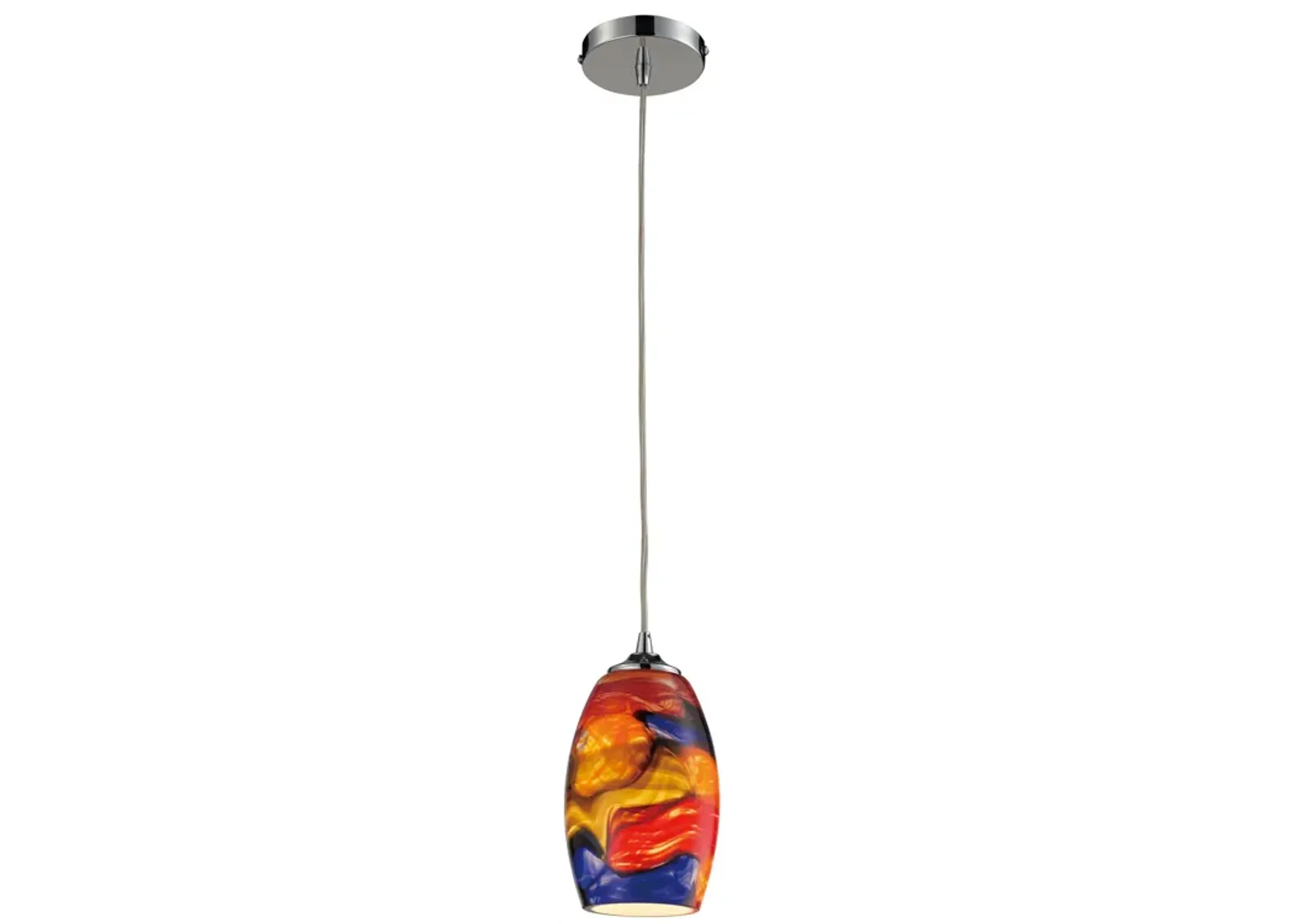 Surrealist 5" Wide 1-Light LED Pendant