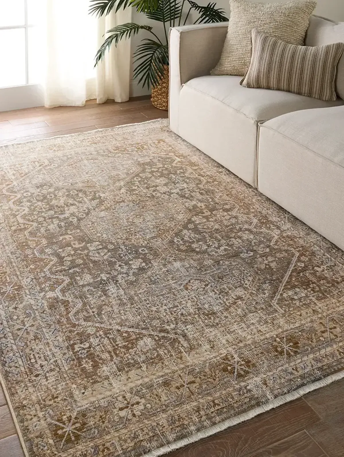 Zefira Zakaria Natural 8' x 10'6" Rug