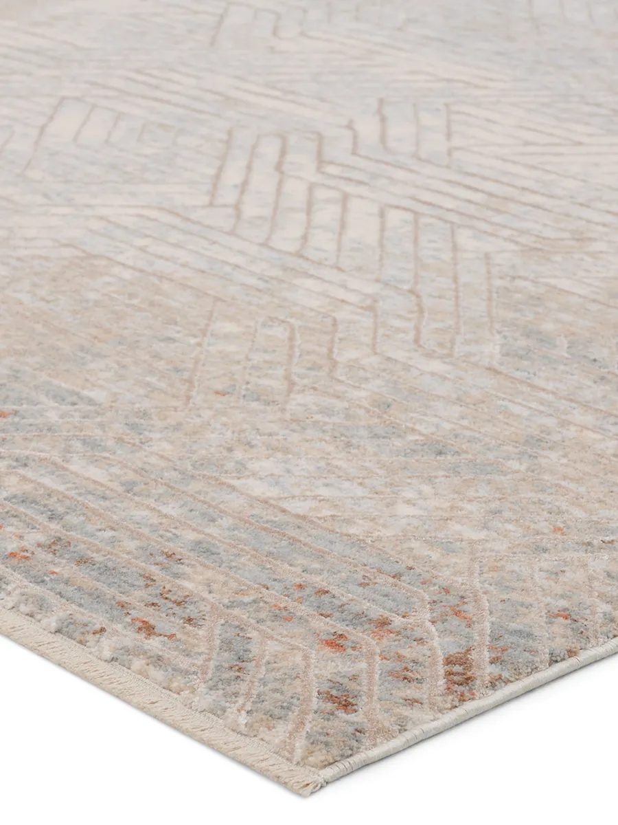 Aries Venture Tan/Taupe 3' x 10' Runner Rug