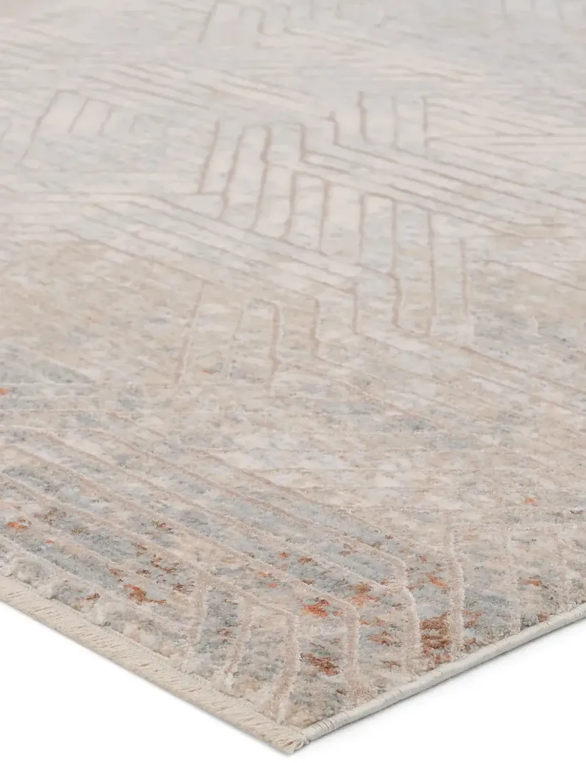 Aries Venture Tan/Taupe 3' x 10' Runner Rug