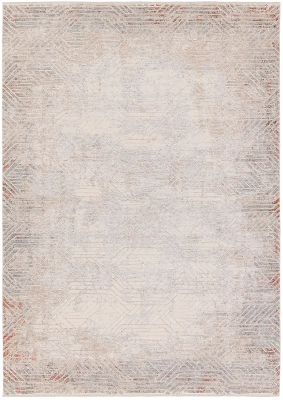 Aries Venture Tan/Taupe 3' x 10' Runner Rug