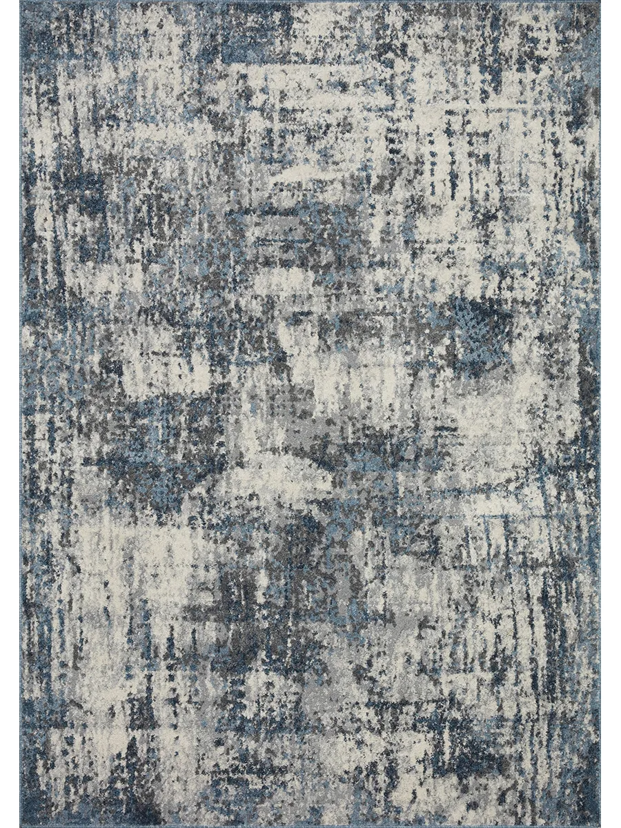 Austen AUS01 Natural/Ocean 3'11" x 5'7" Rug