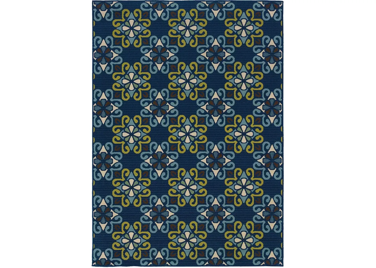 Caspian 7'10" Blue Rug