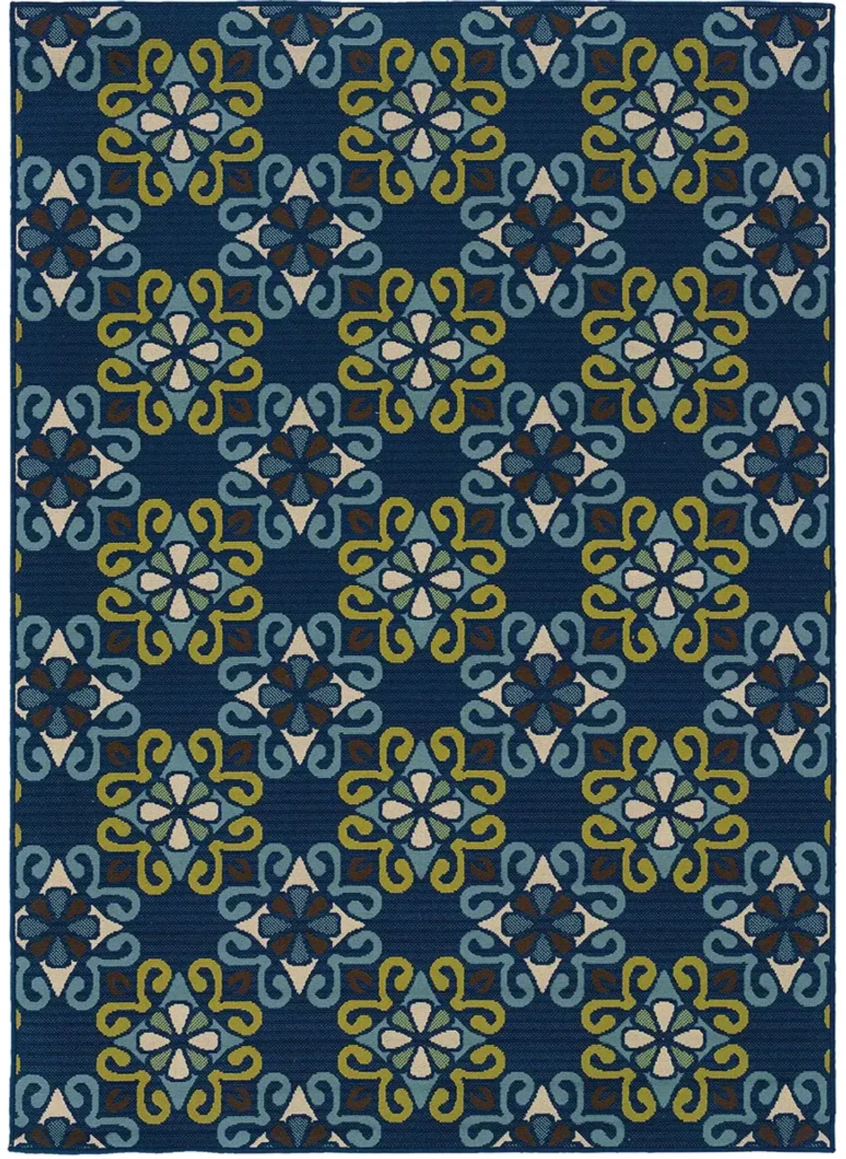 Caspian 7'10" Blue Rug