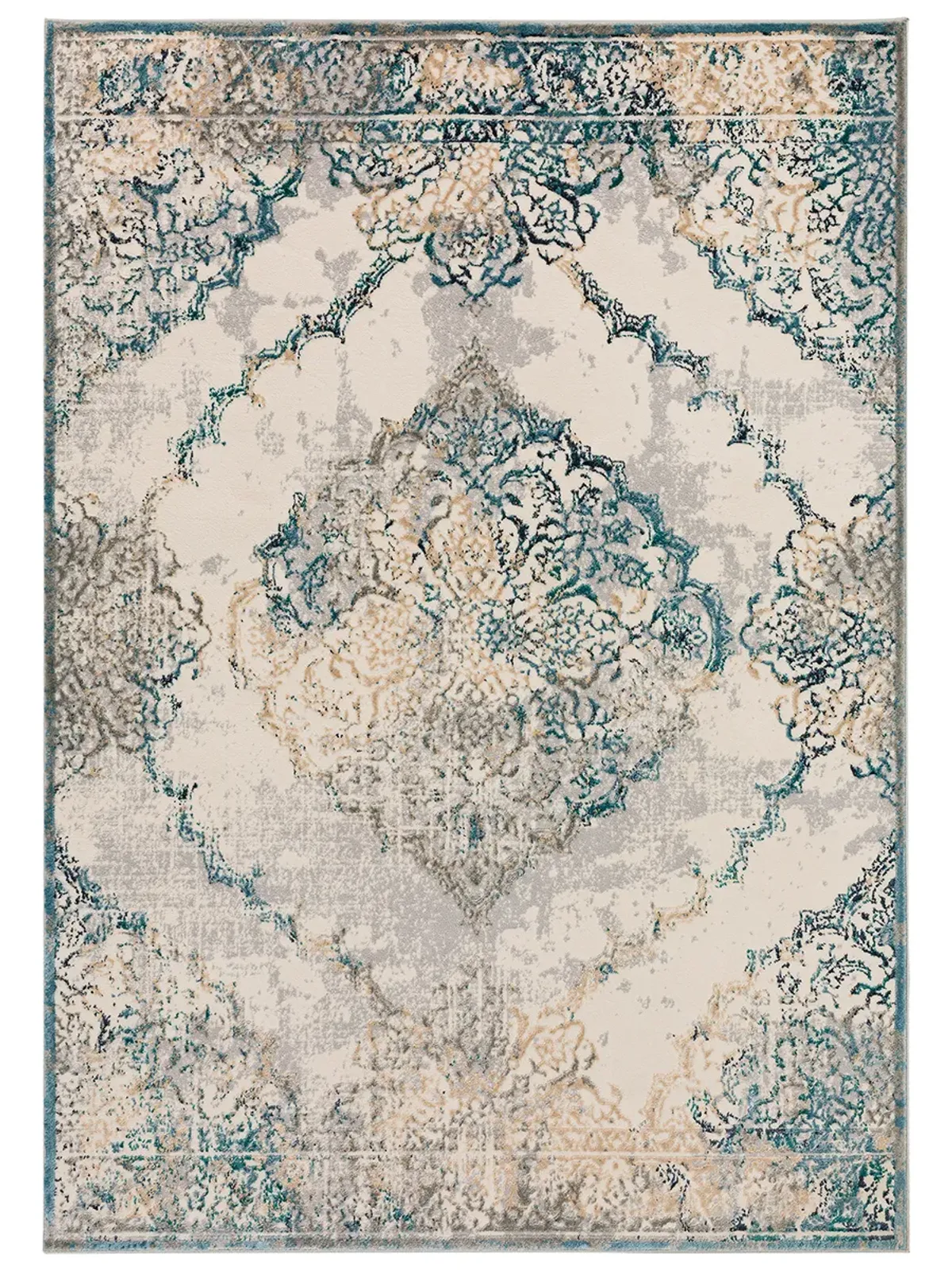 Karma KM23 Ivory 9'4" x 13'2" Rug