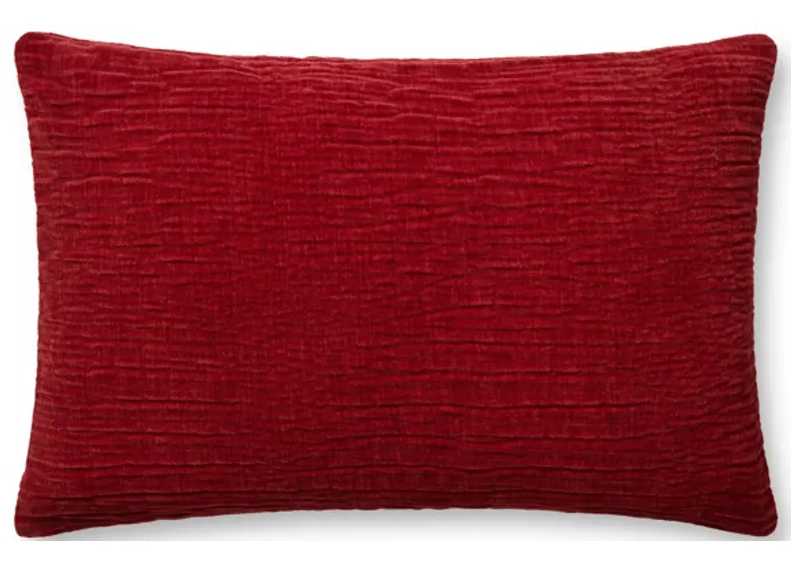 Red 13''x21'' Down Pillow