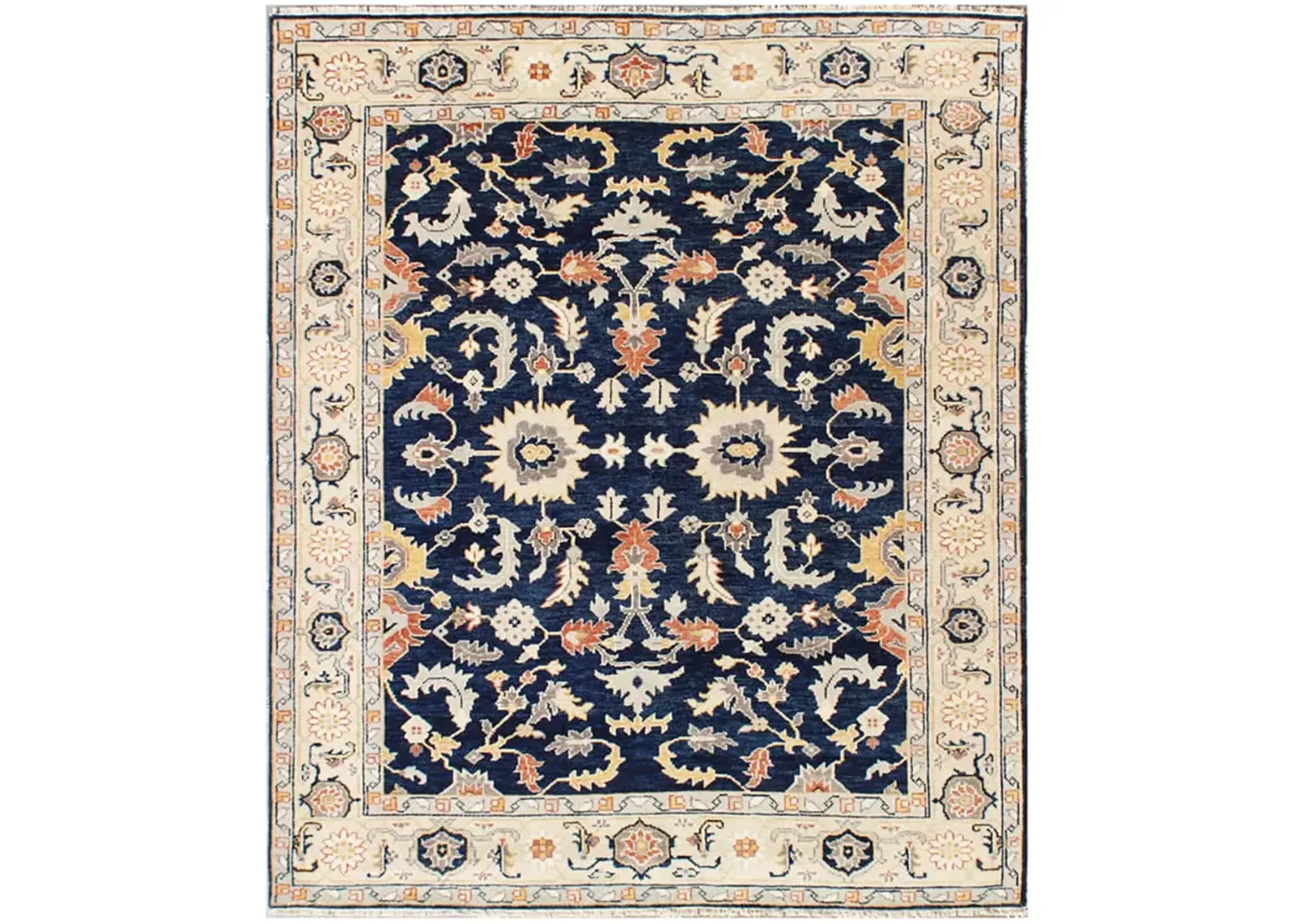 Polaris POL42570 Navy 9" x 12" Rug