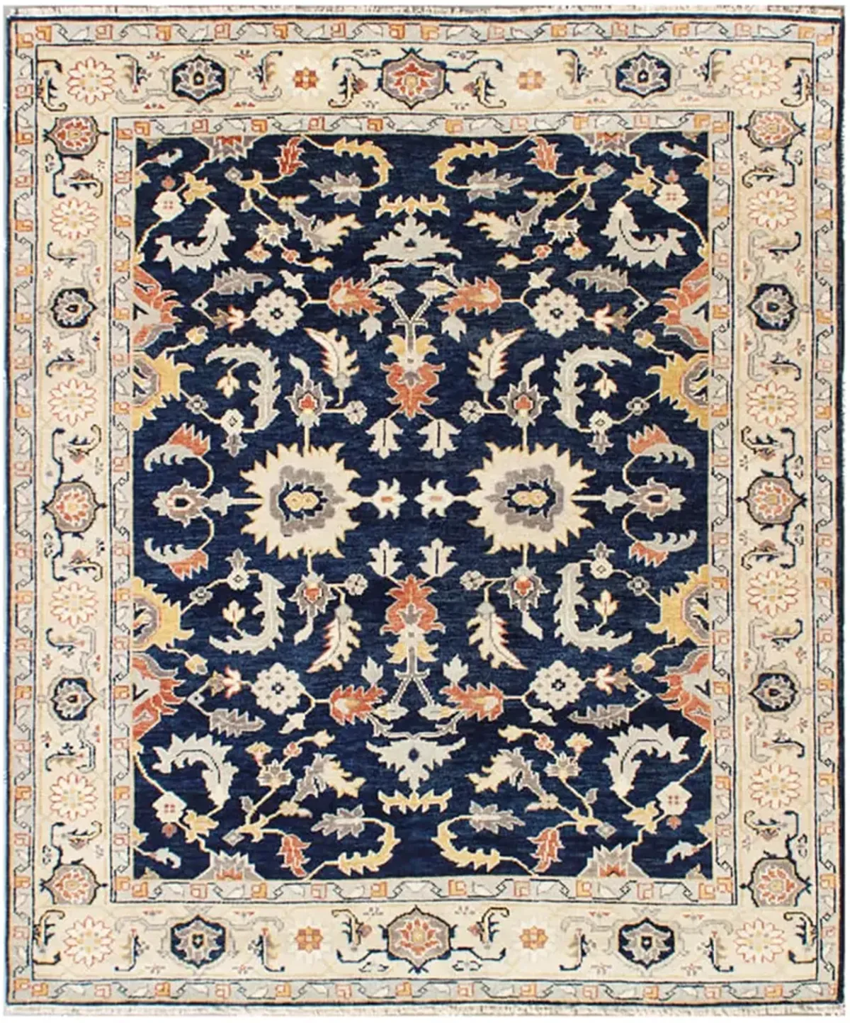 Polaris POL42570 Navy 9" x 12" Rug