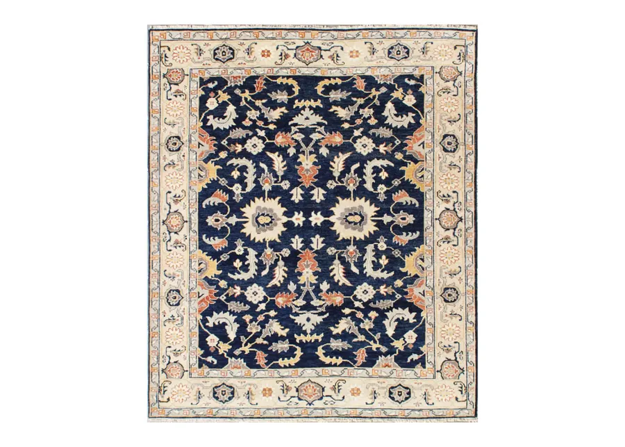 Polaris POL42570 Navy 9" x 12" Rug