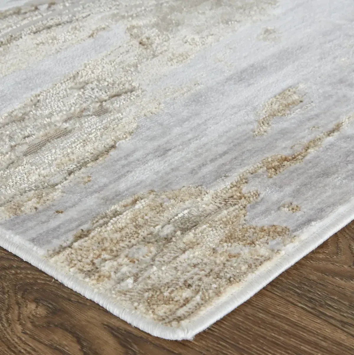 Laina 39G5F Tan/Ivory 3' x 10' Rug