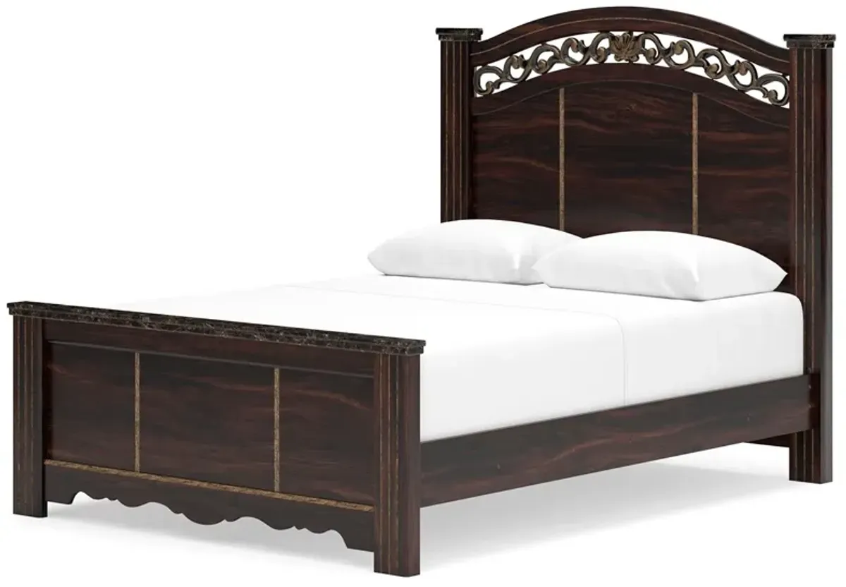 Glosmount King Poster Bed