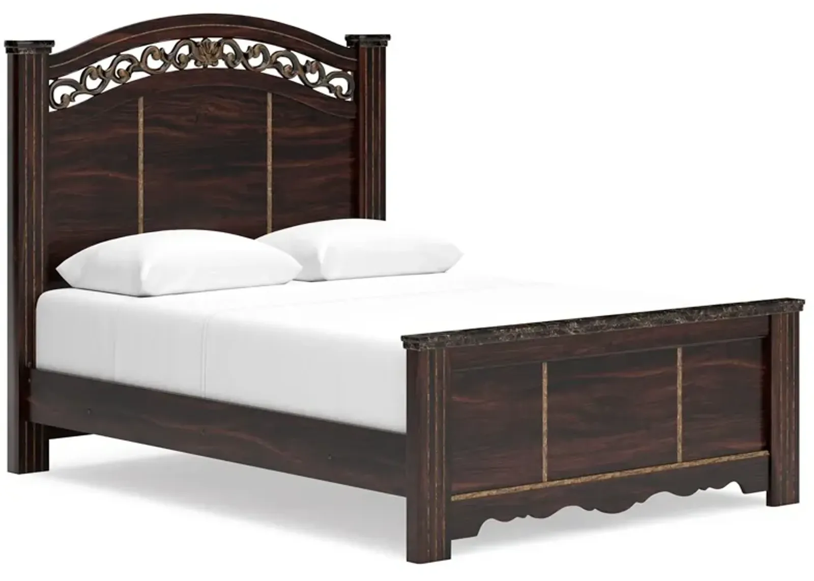 Glosmount King Poster Bed