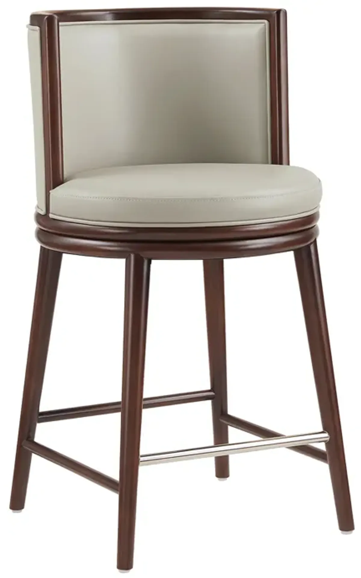 Evalyn Light Gray Counter Stools (Set of 3)
