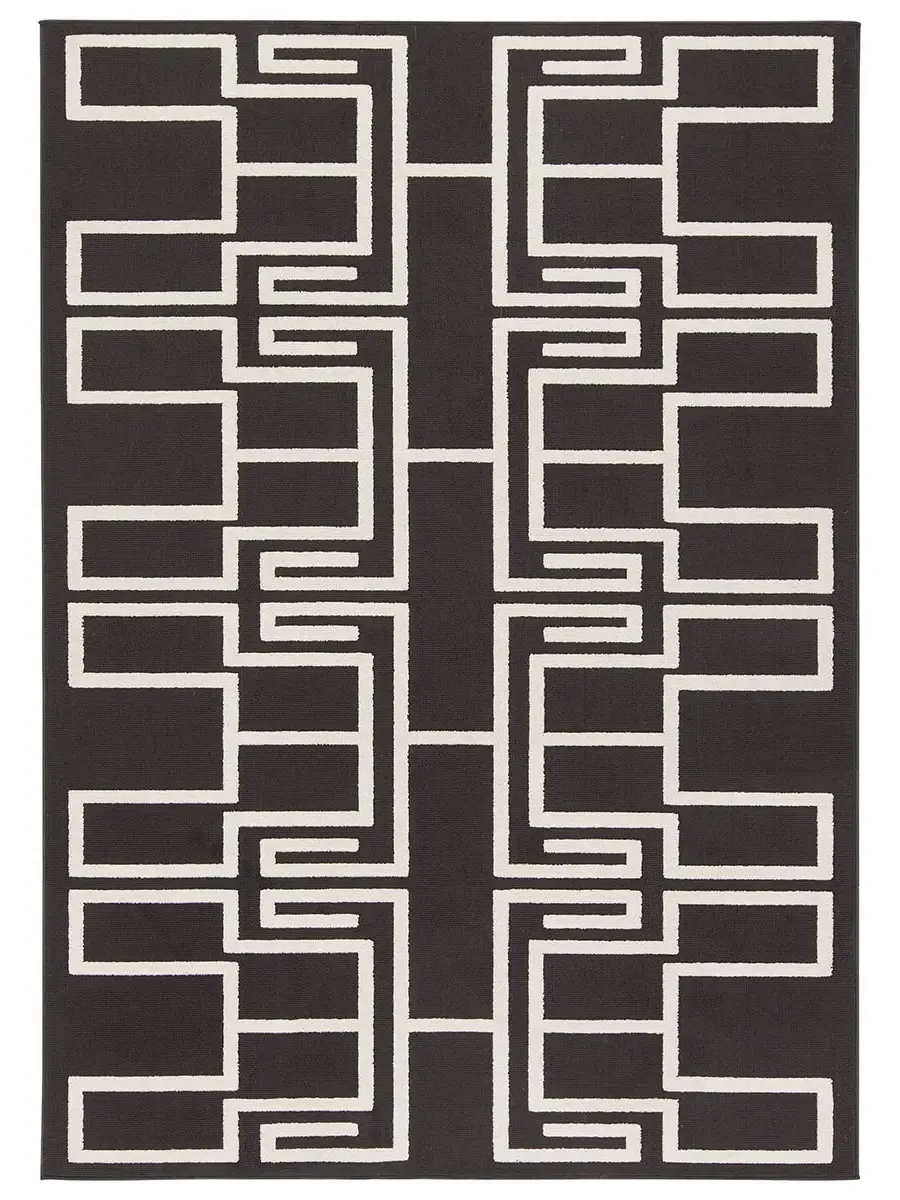 Kysa Odion Black 9'2" x 11'9" Rug