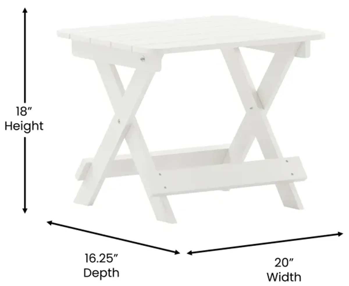 Plastic Adirondack Tables