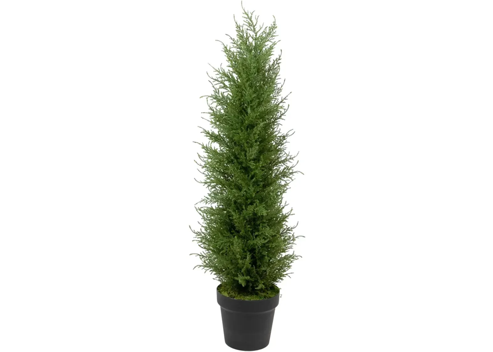 3' Artificial Cedar Pine Petite Arborvitae Tree in Round Pot  Unlit