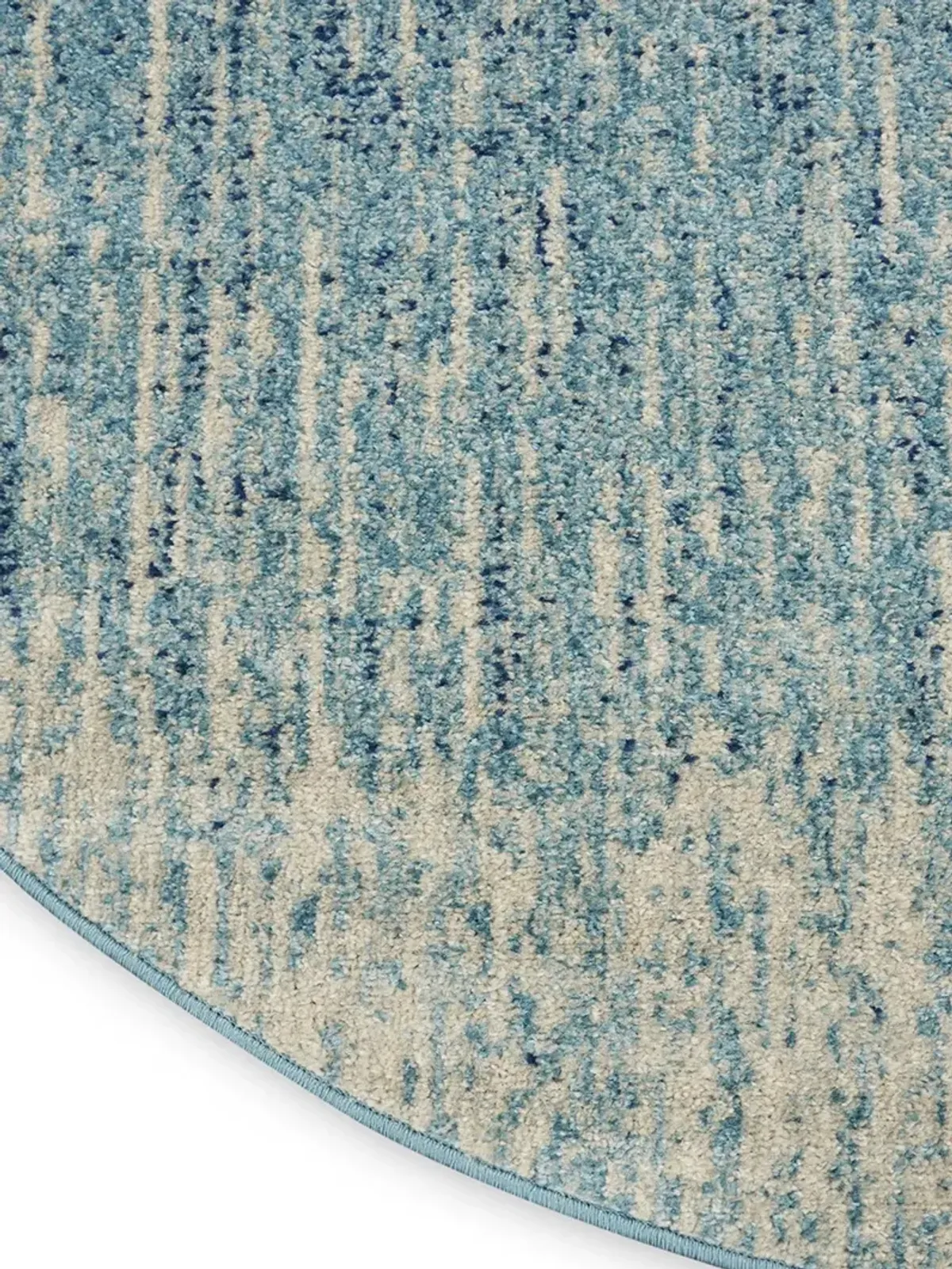 Passion PSN09 Navy/Light Blue 5'3" x 7'3" Rug