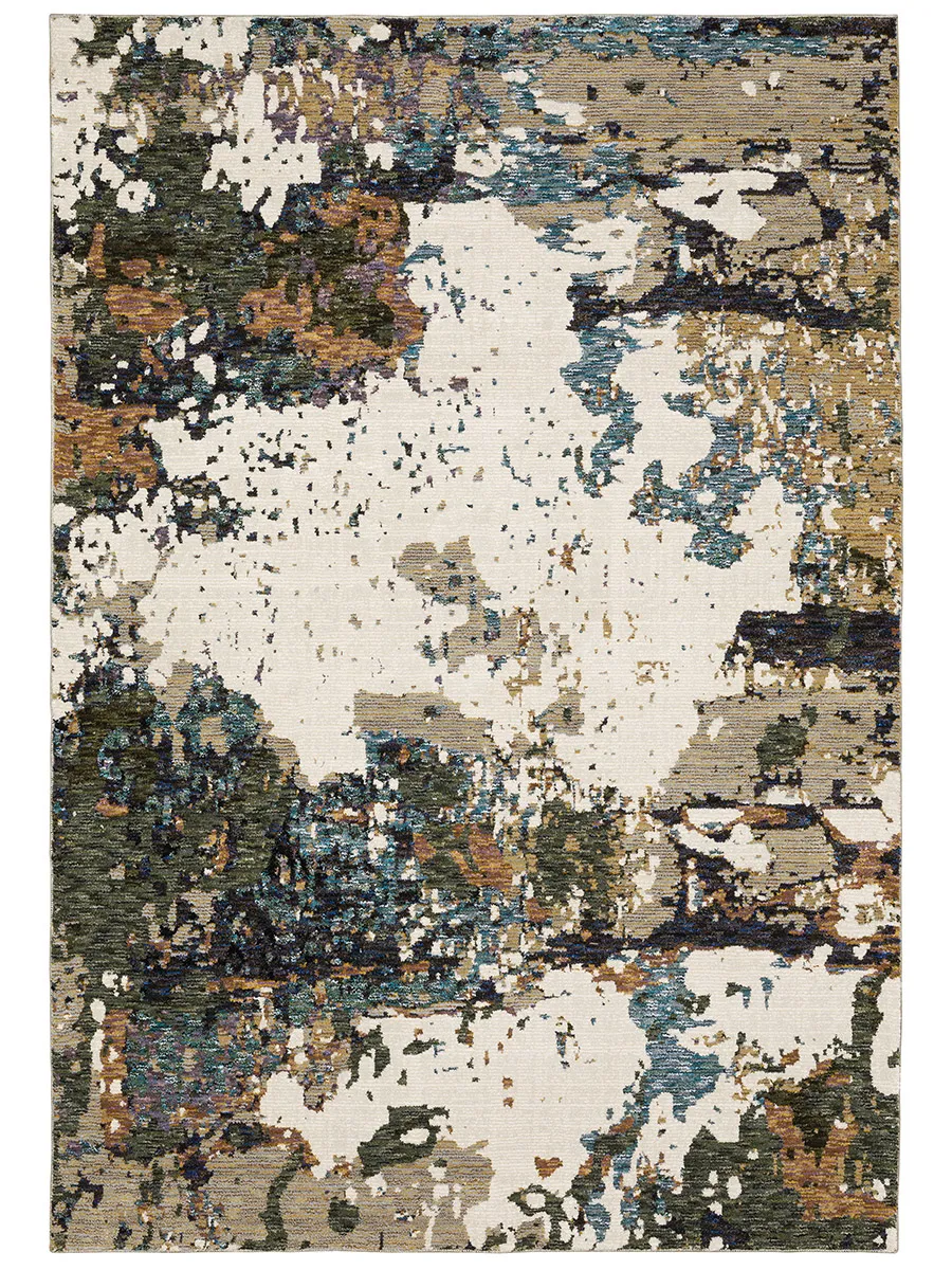 Evolution 3'3" x 5'2" Ivory Rug