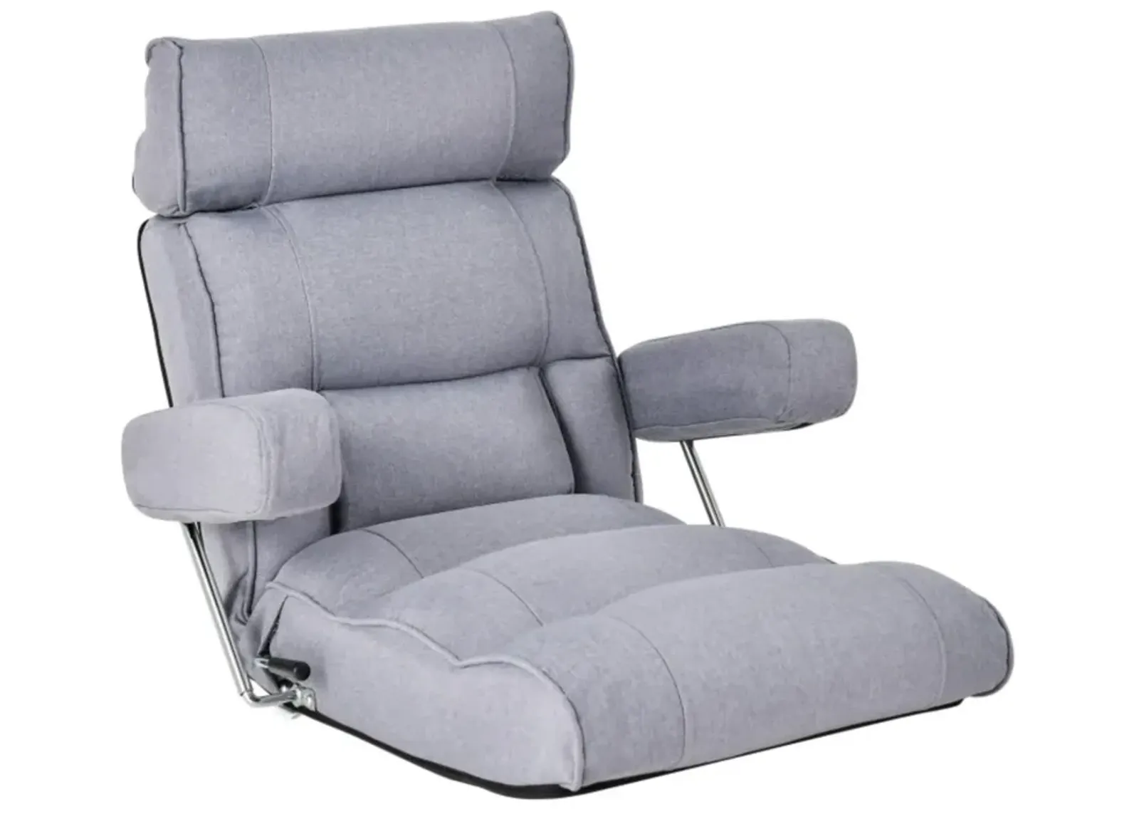 Hivvago Adjustable Folding Sofa Chair with 6 Position Stepless Back