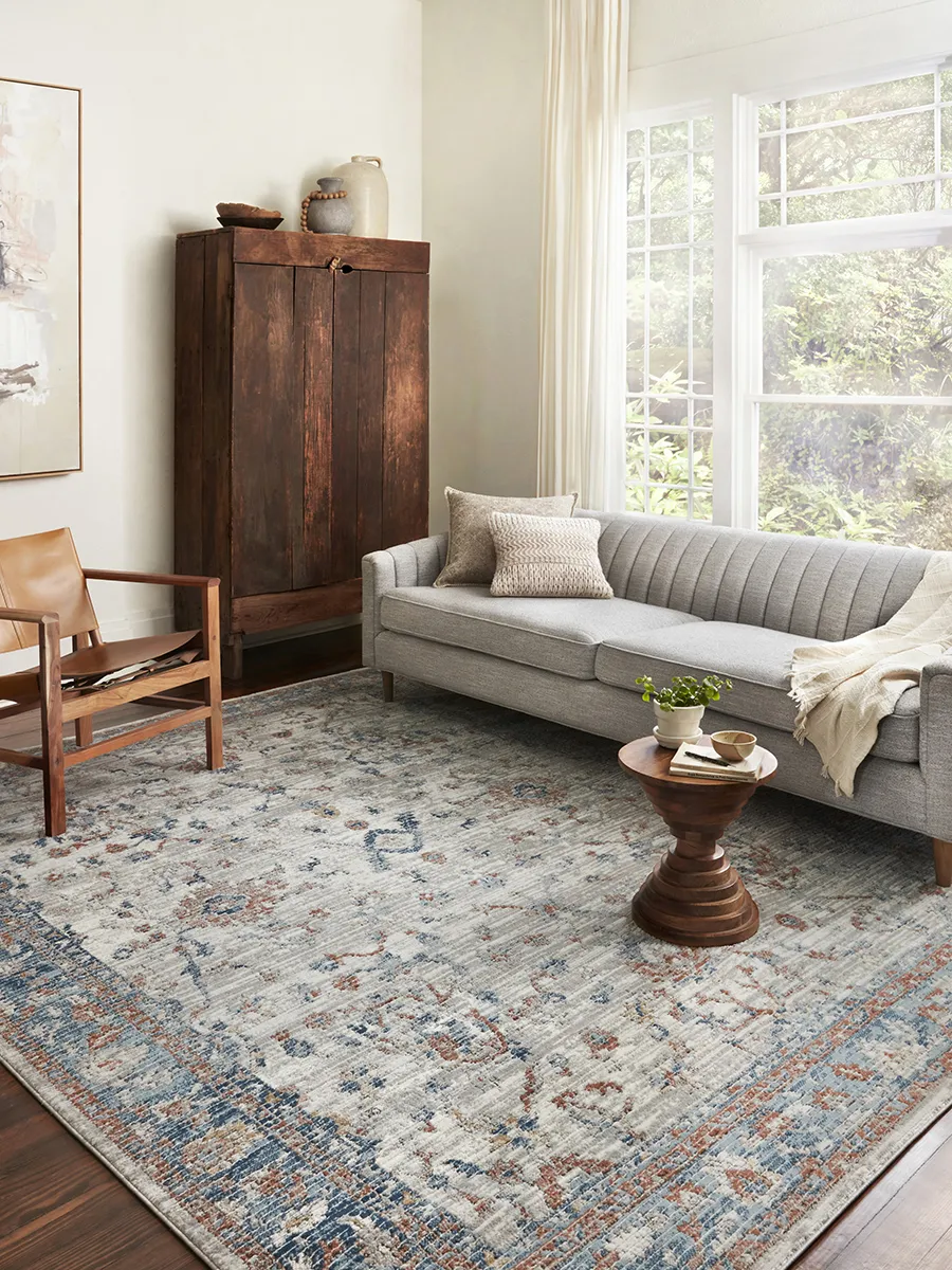 Bianca BIA05 Dove/Multi 7'11" x 10'6" Rug