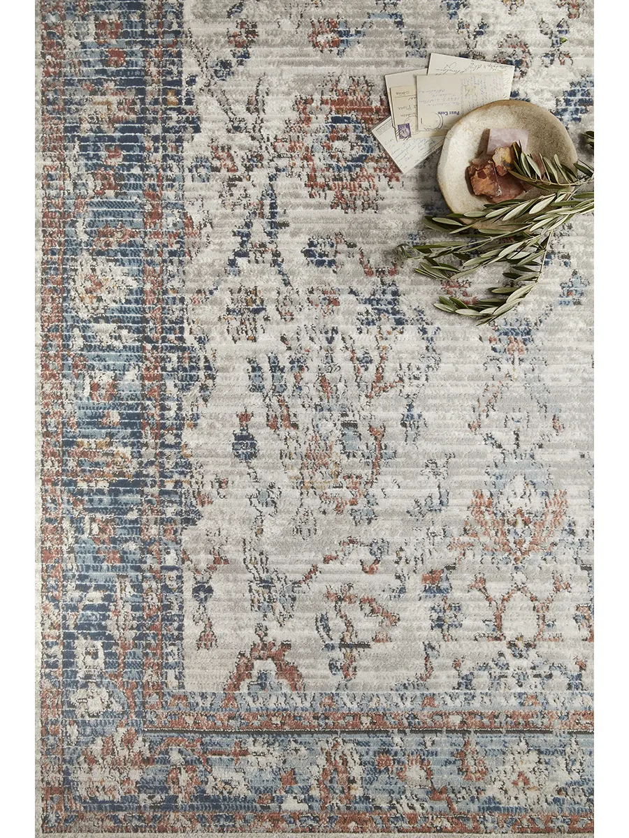 Bianca BIA05 Dove/Multi 7'11" x 10'6" Rug